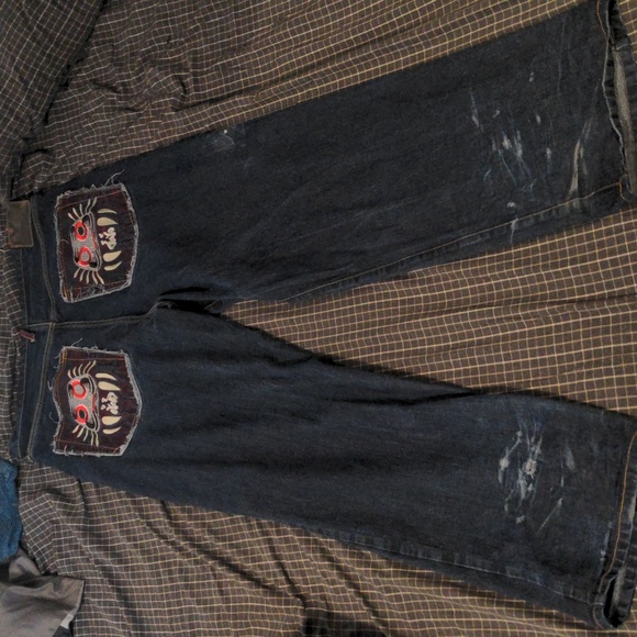 RMC Vintage Embroidered Jeans - Picture 1 of 6